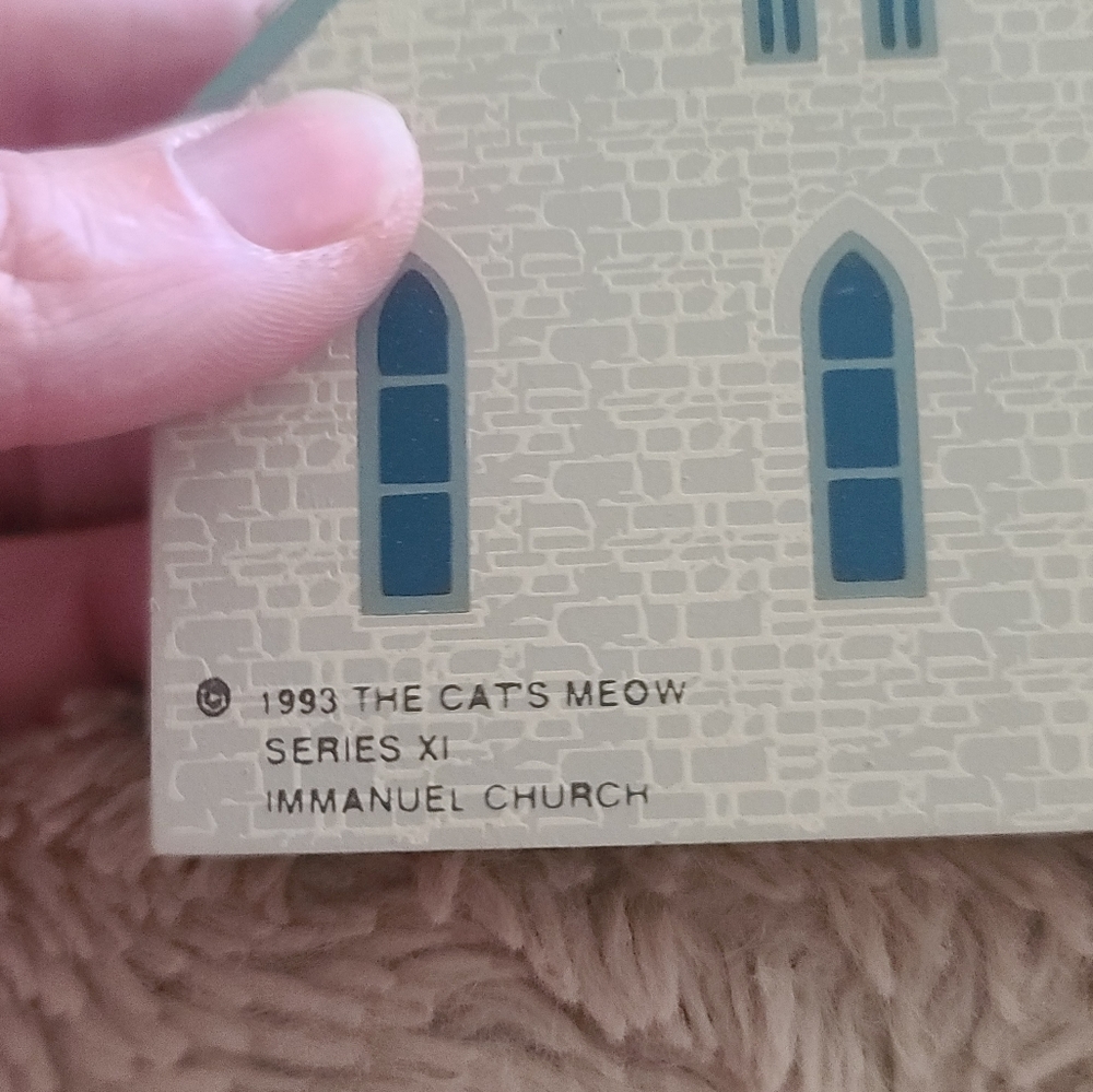Cat's Meow Decorative Wooden Church Set Of 3 - Picture 5 of 11